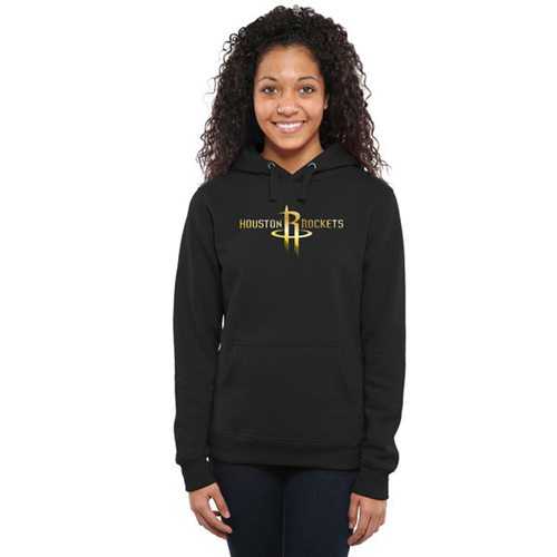 WoHouston Rockets Gold Collection Pullover Hoodie Black